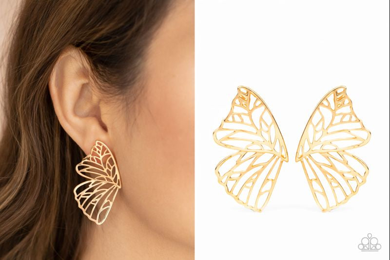 Butterfly Frills - Gold
